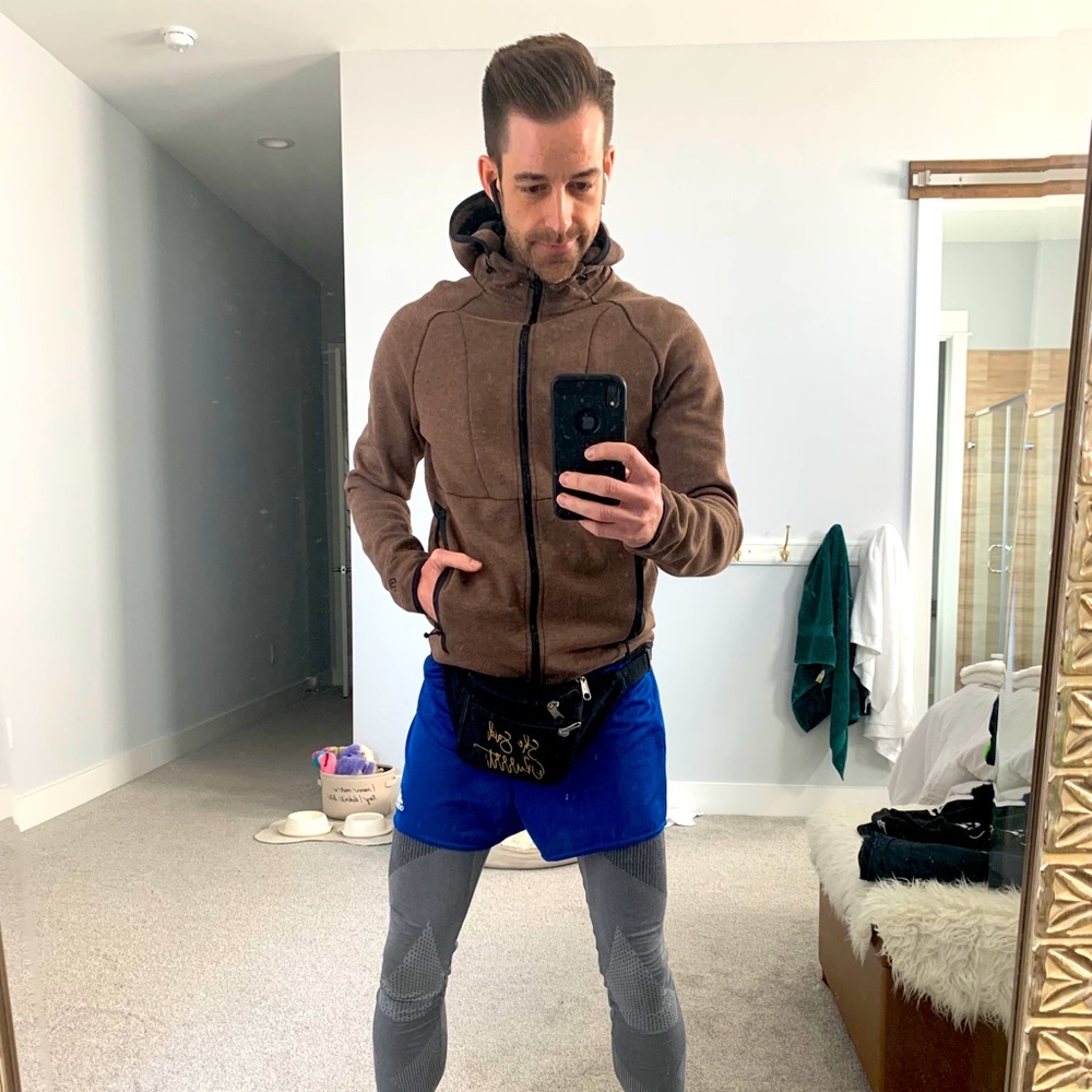 Men’s C9 Zip-Up Brown Jacket Small